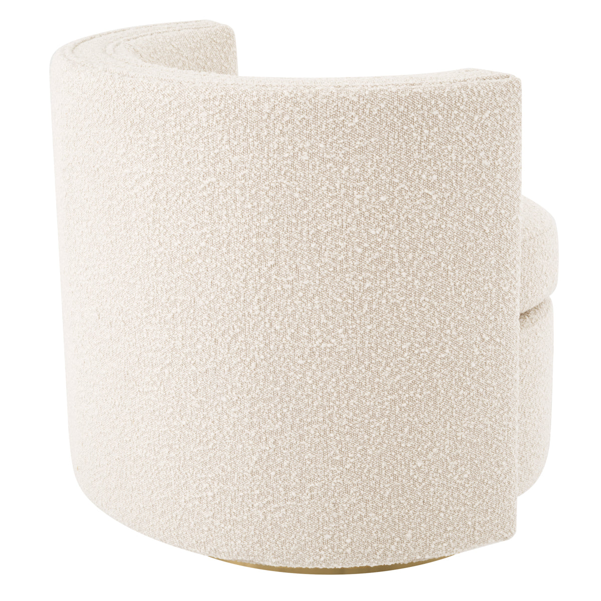 Draaifauteuil Amanda - Bouclé cream