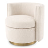 Draaifauteuil Amanda - Bouclé cream