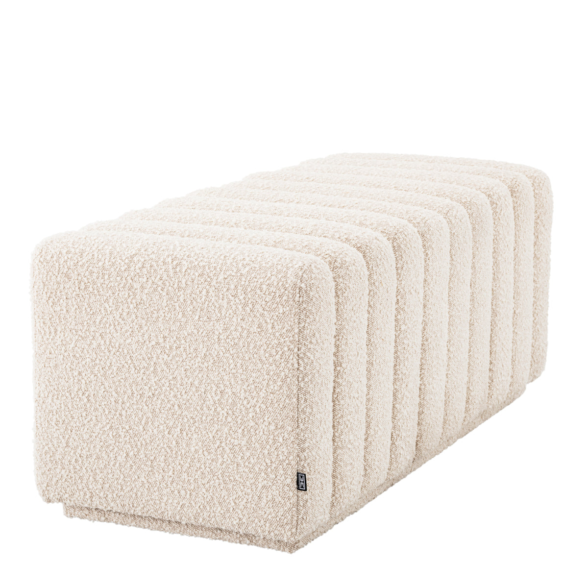 Hocker Bente - Bouclé cream
