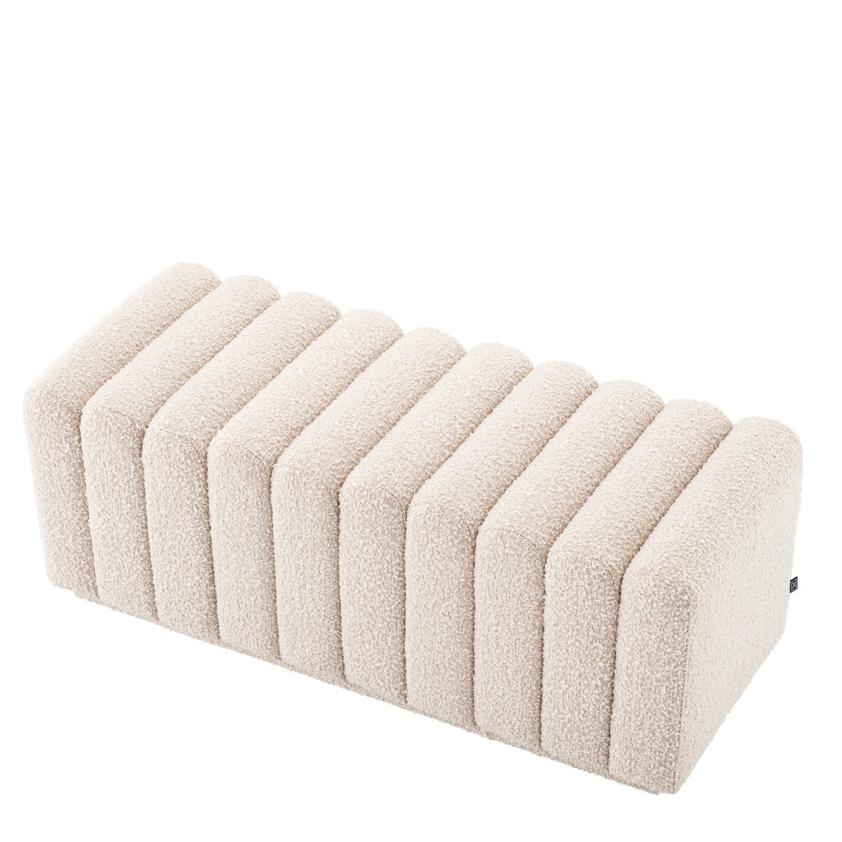 Hocker Bente - Bouclé cream