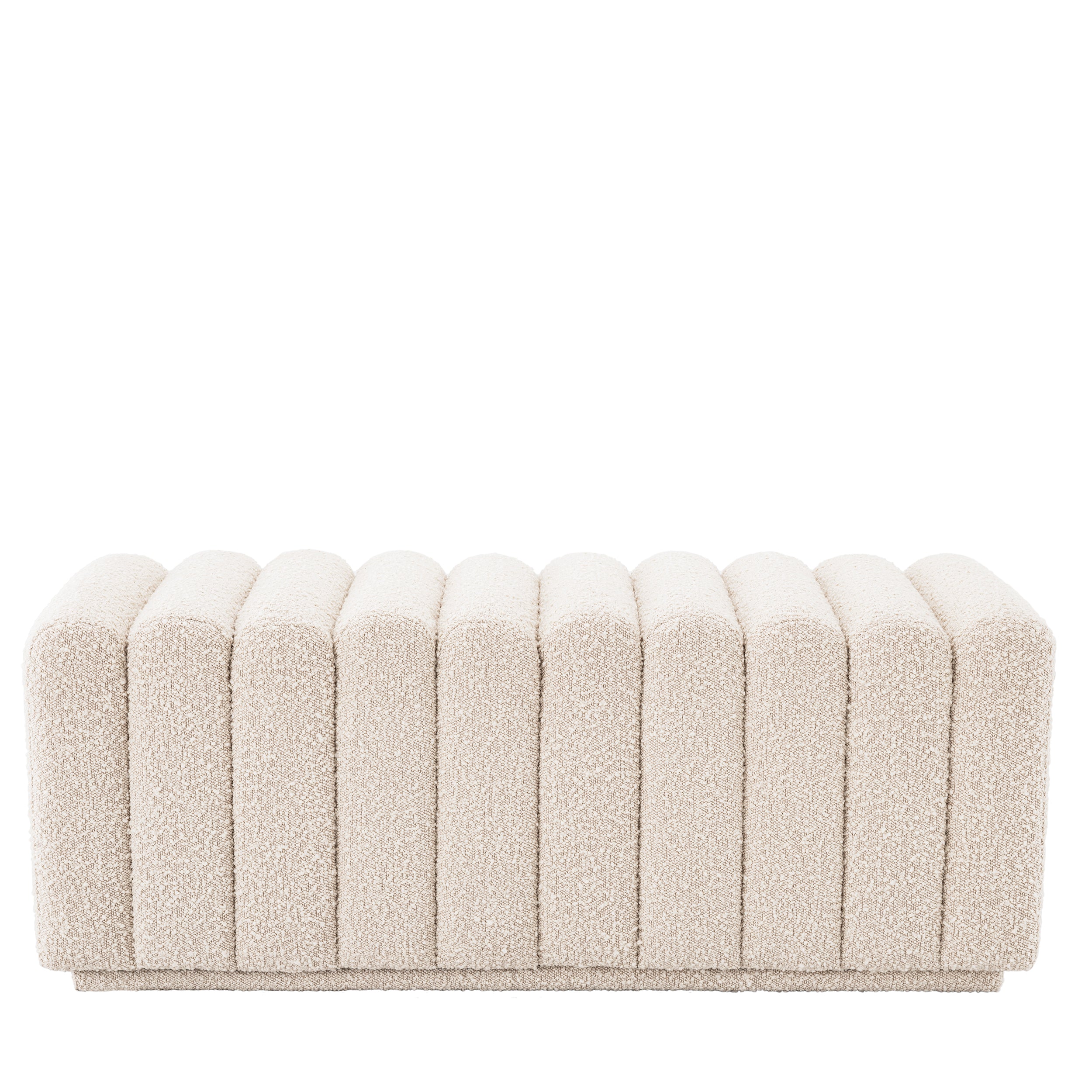 Hocker Bente - Bouclé cream