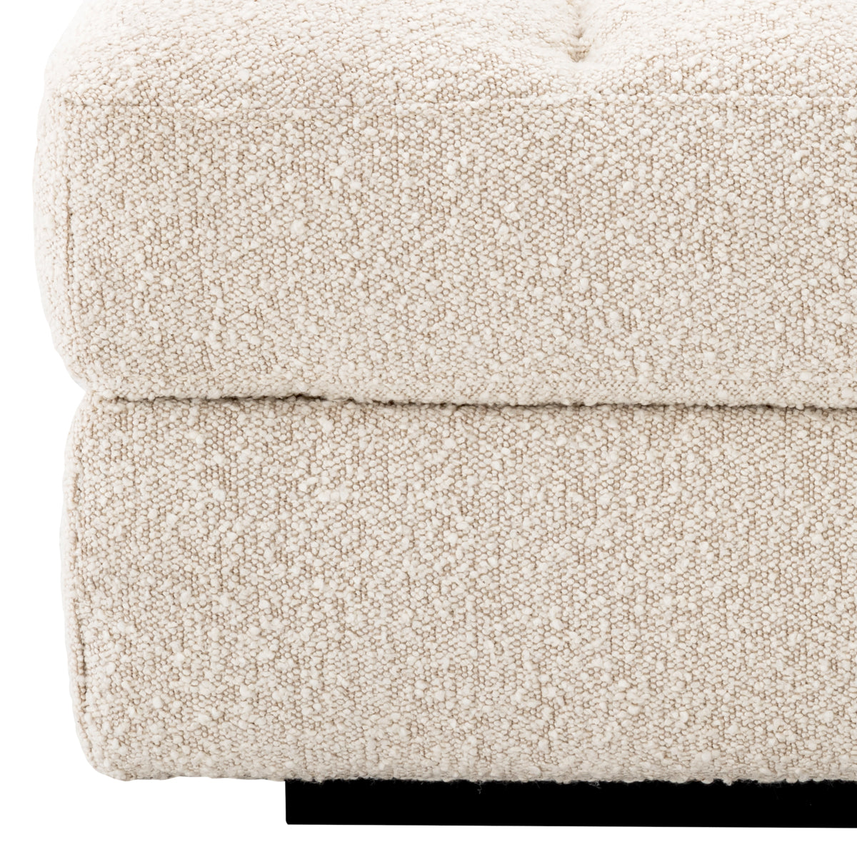 Modulaire bank Dean - Bouclé cream - Ottoman