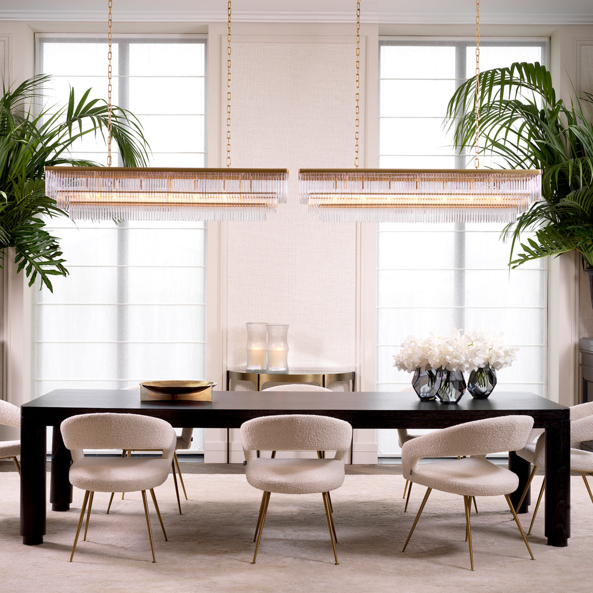 Kroonluchter East - Rechthoekig