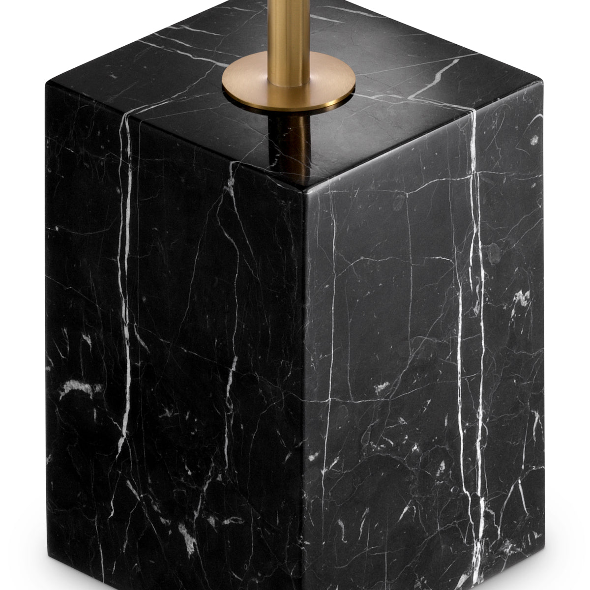 Bijzettafel Cole - Zwart marmer