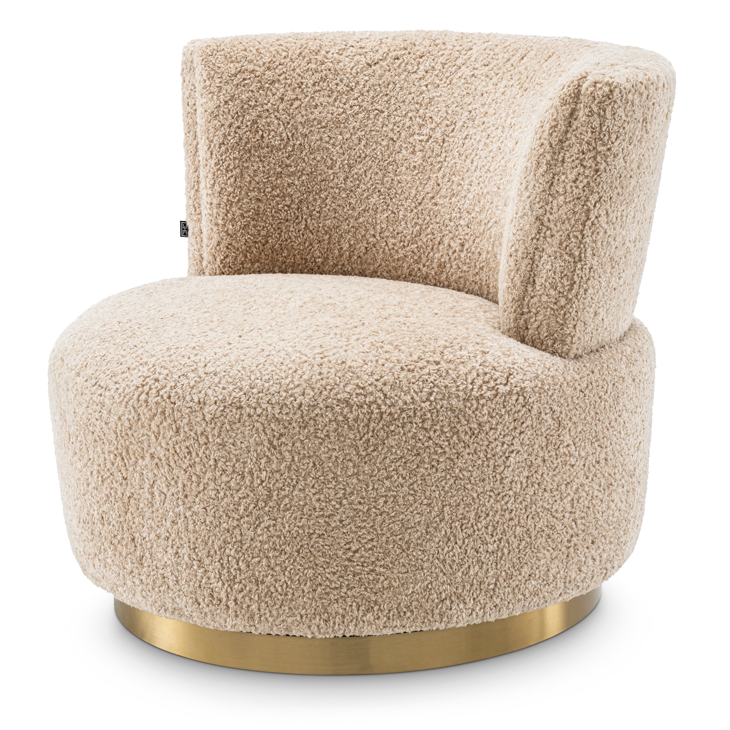 Draaifauteuil Alonso - Canberra sand