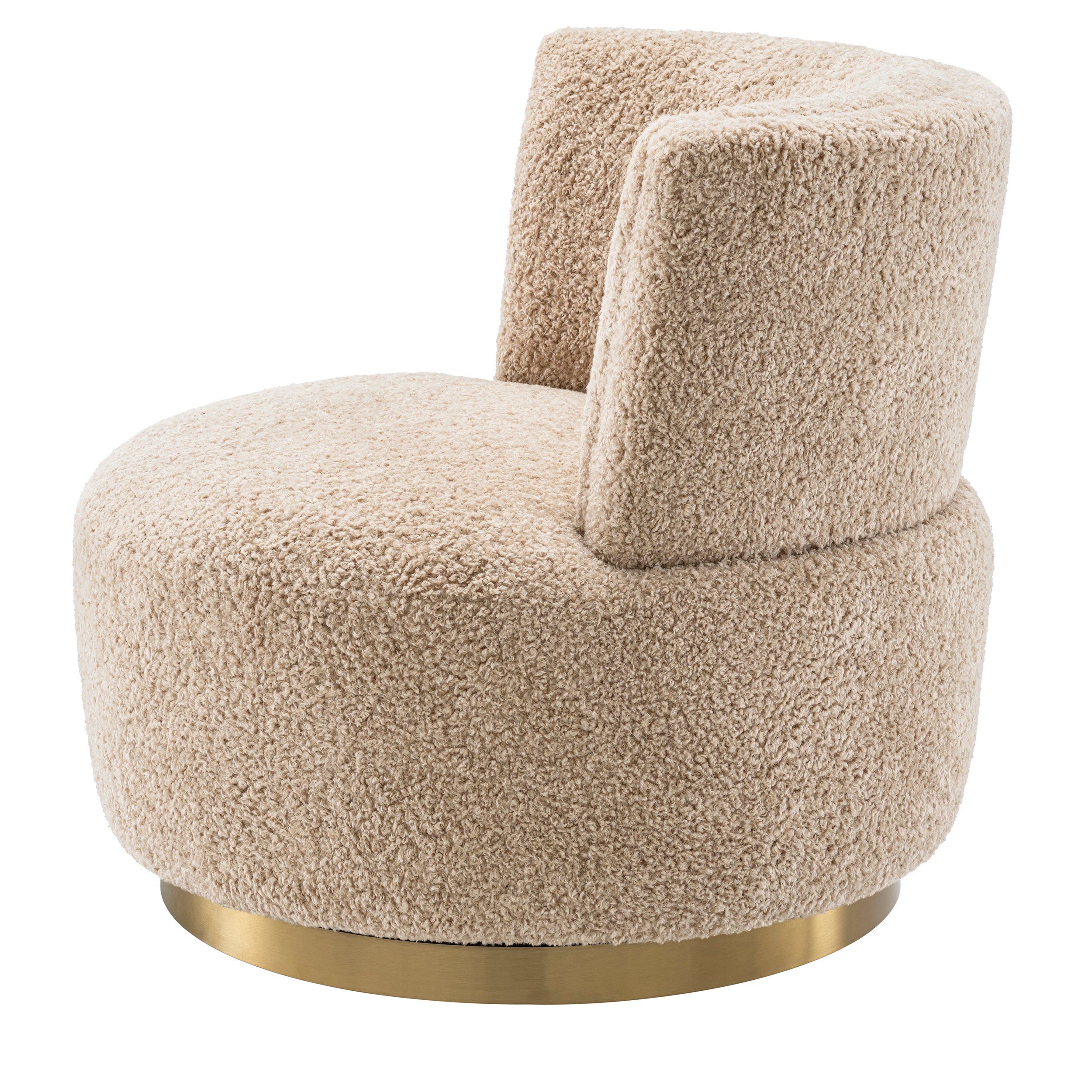 Draaifauteuil Alonso - Canberra sand