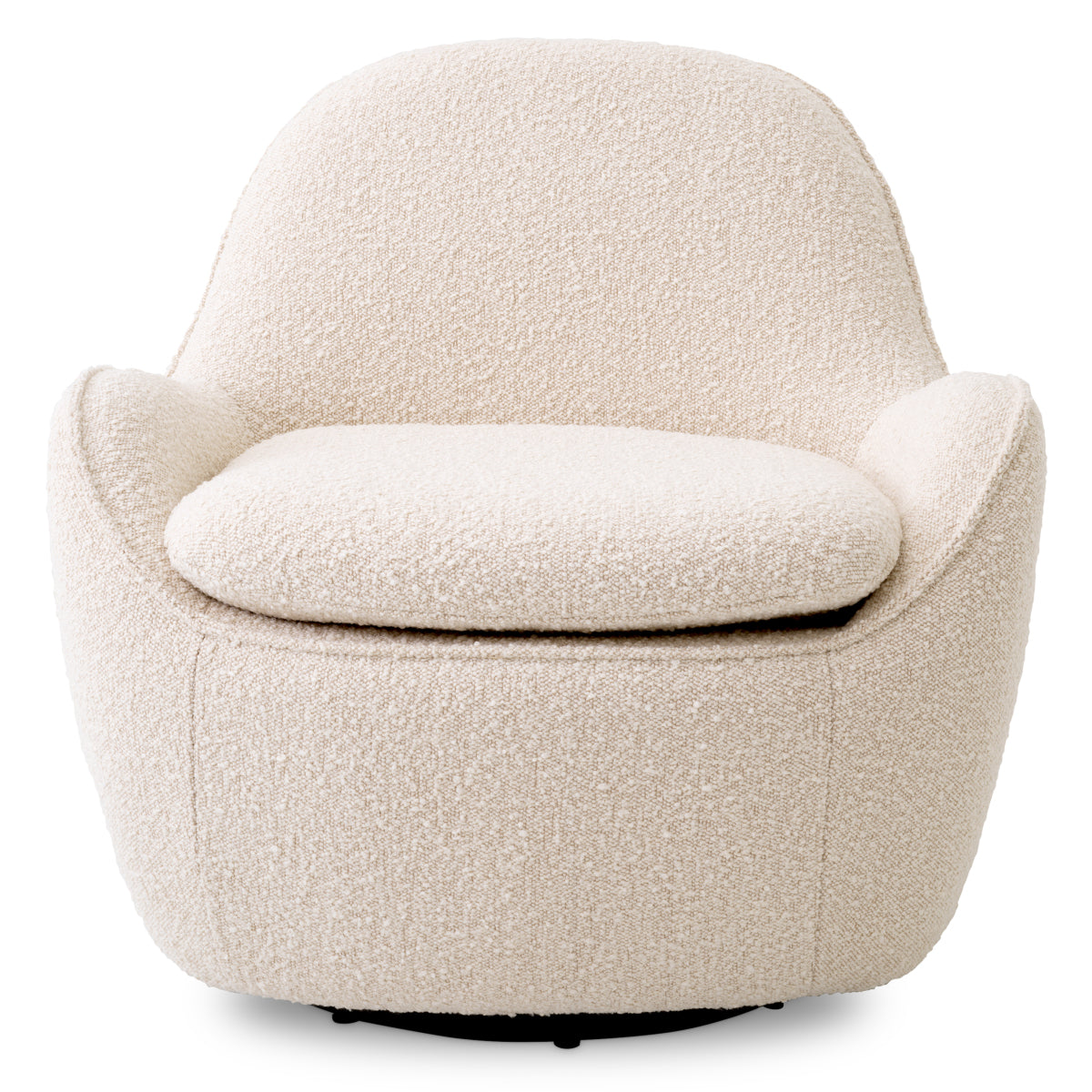 Draaifauteuil Cupido - Bouclé cream