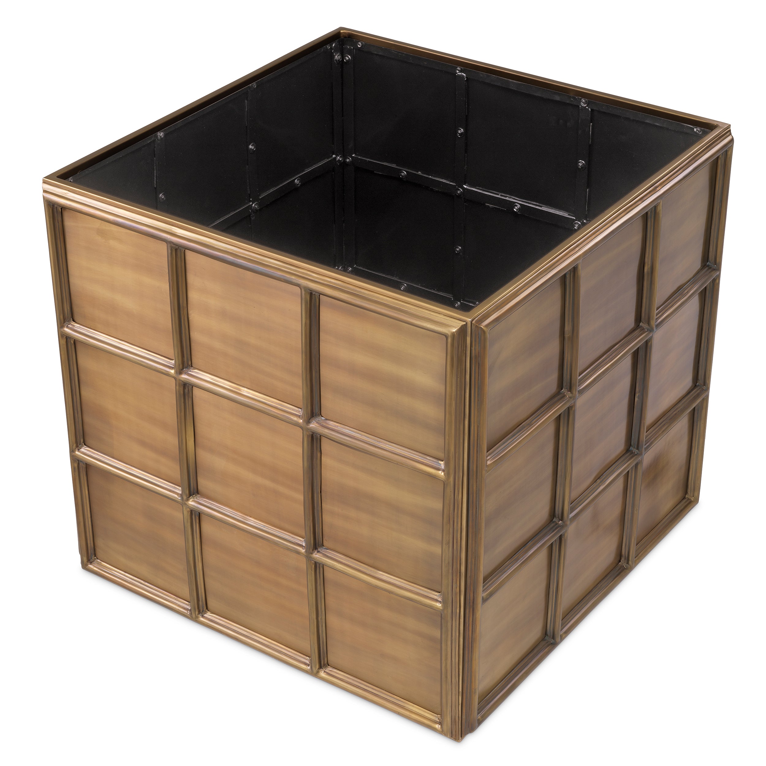 Plantenbak Grid L - Brass