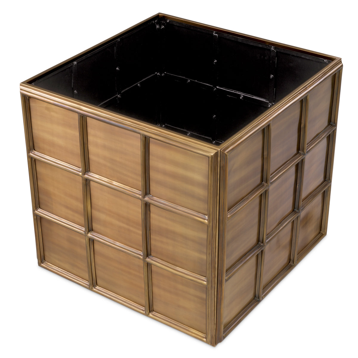 Plantenbak Grid - L - Brass