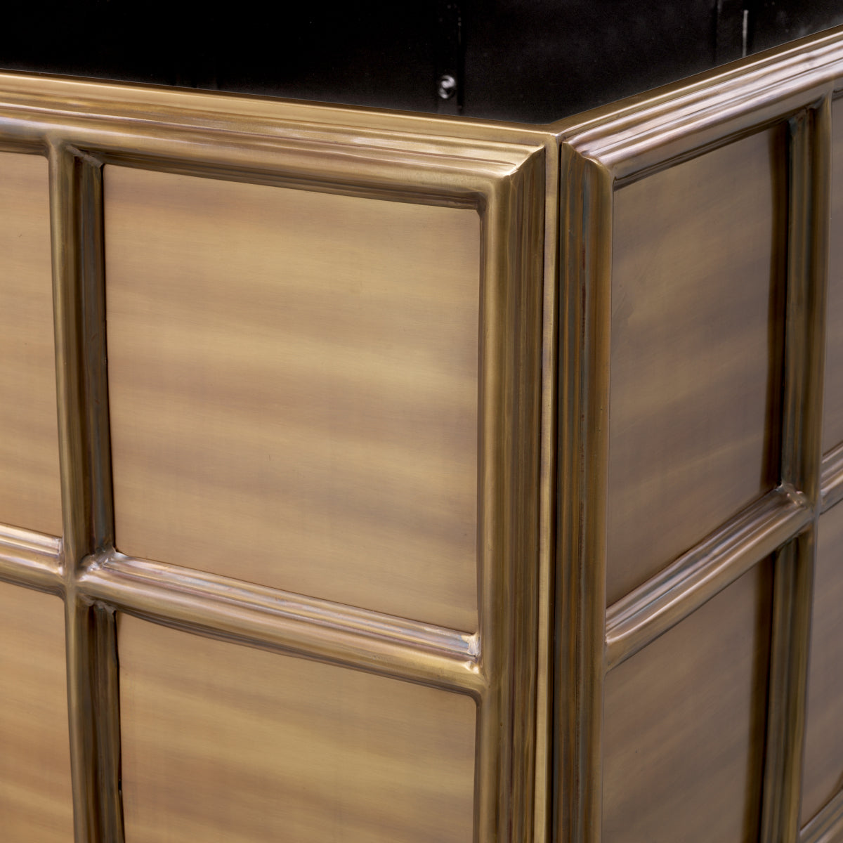 Plantenbak Grid - L - Brass