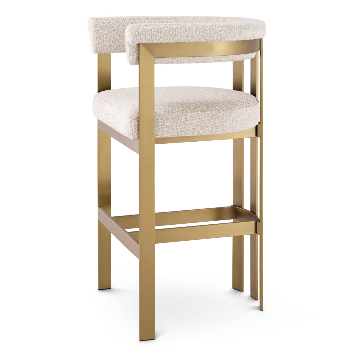 Barkruk Clubhouse - Bouclé cream