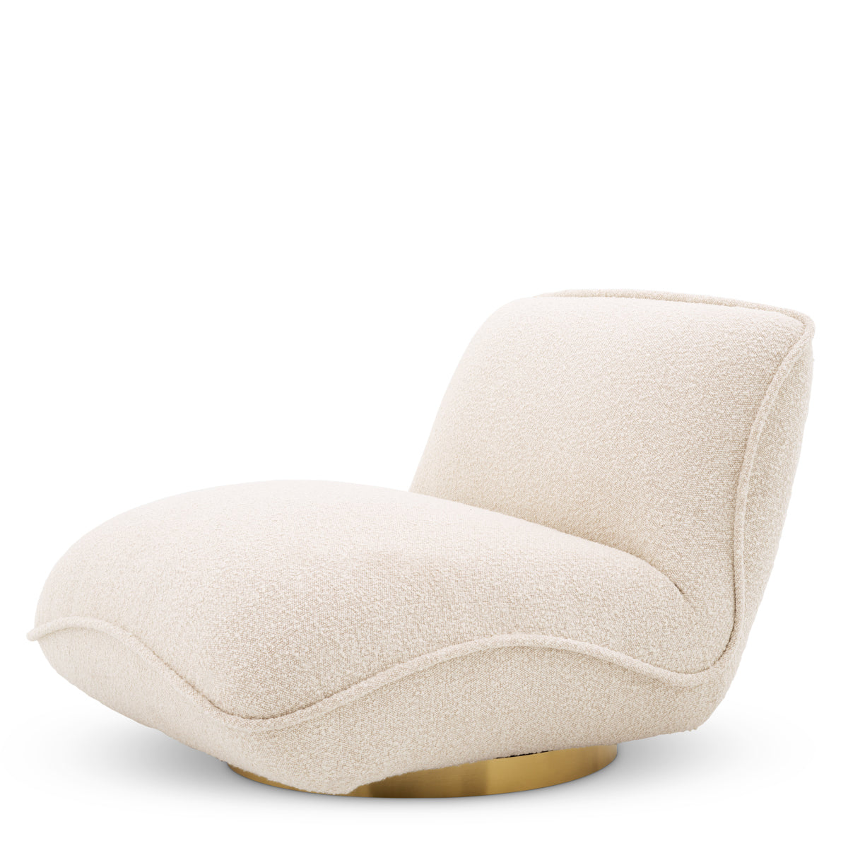 Draaifauteuil Relax - Bouclé cream