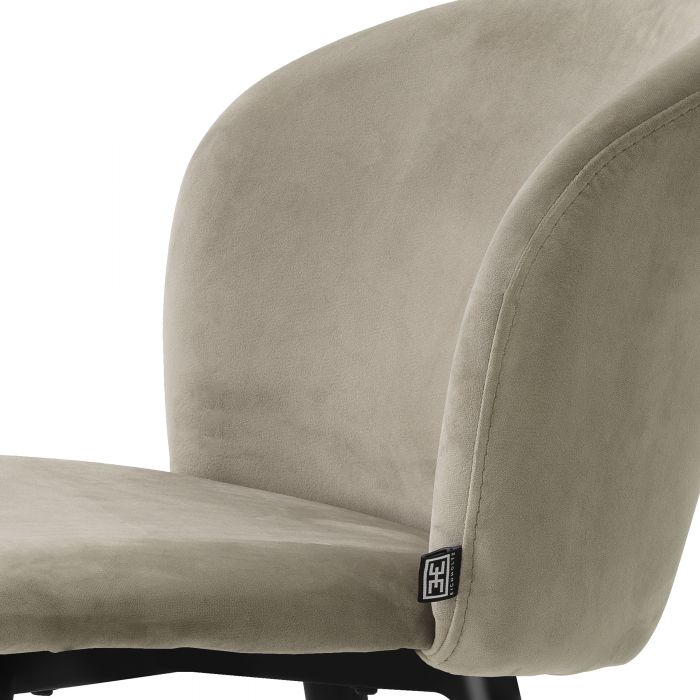 Barkruk Volante - Beige velvet