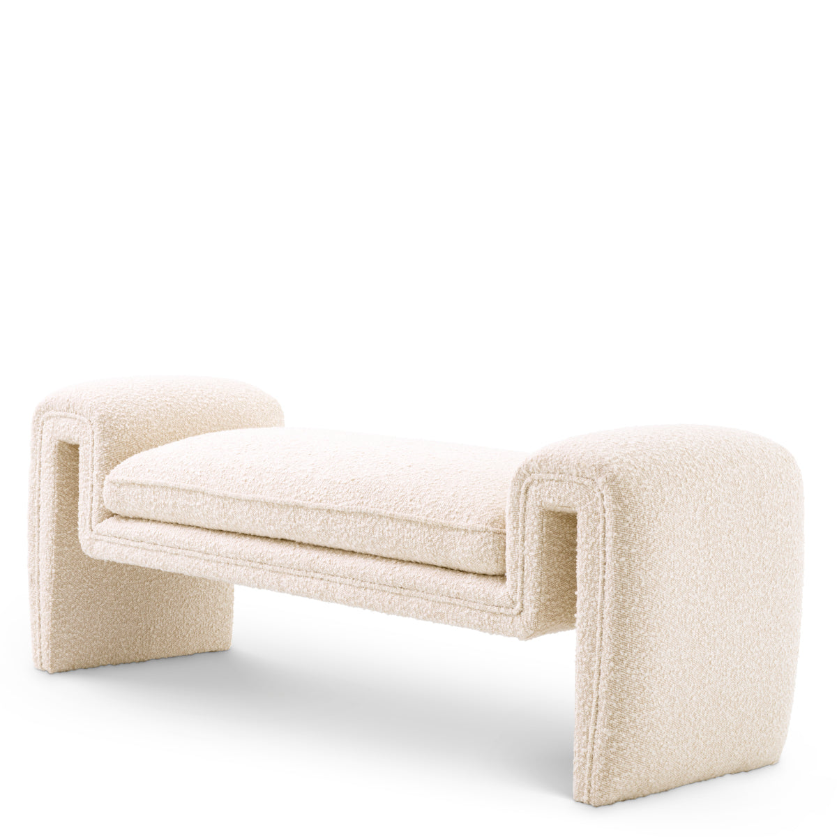 Bench Tondo - Bouclé cream