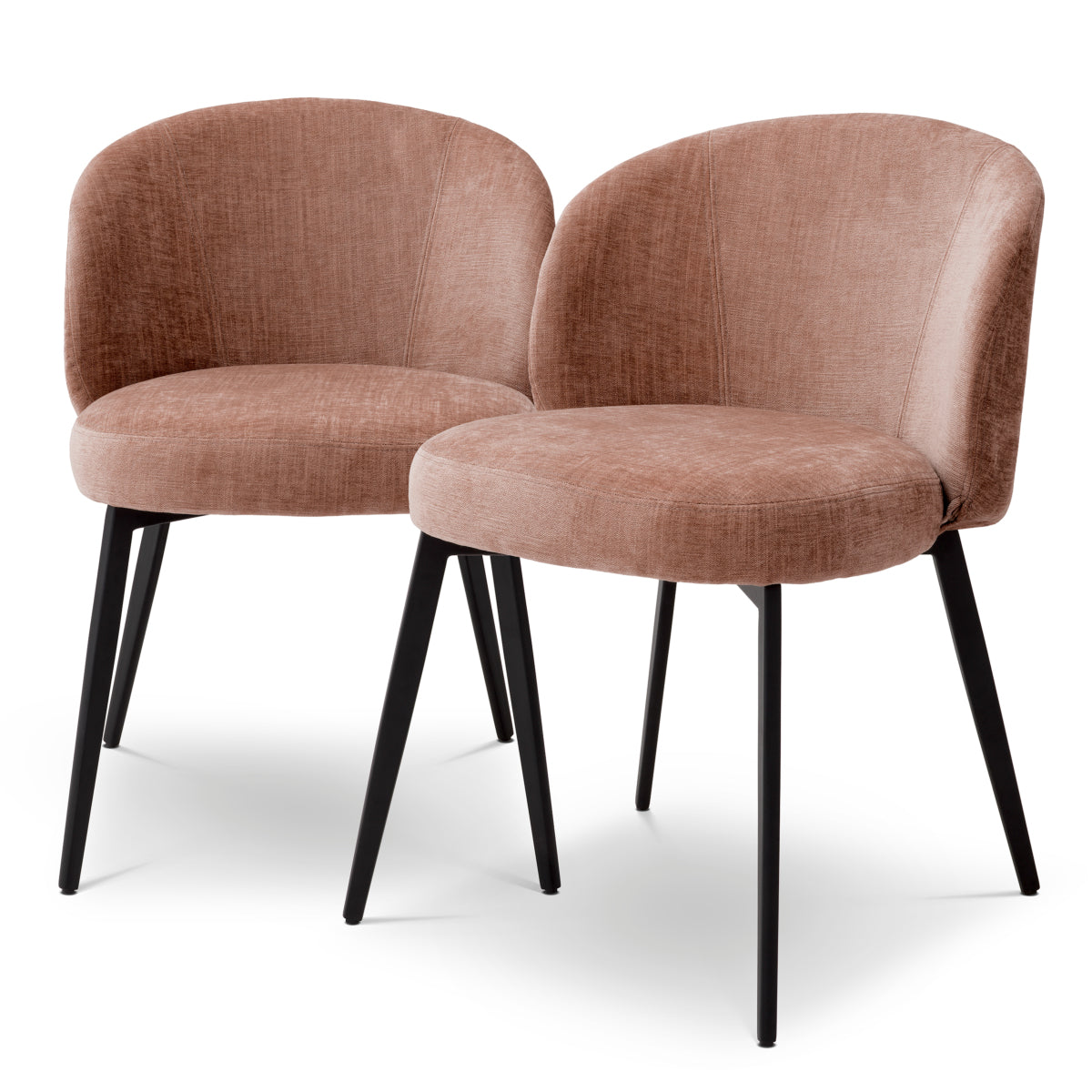 Eetkamerstoel Lloyd - Sisley pink (set van 2)