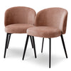 Eetkamerstoel Lloyd - Sisley pink (set van 2)