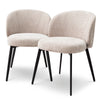 Eetkamerstoel Lloyd - Sisley beige (set van 2)