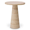 Bijzettafel Adriana - L - Travertine