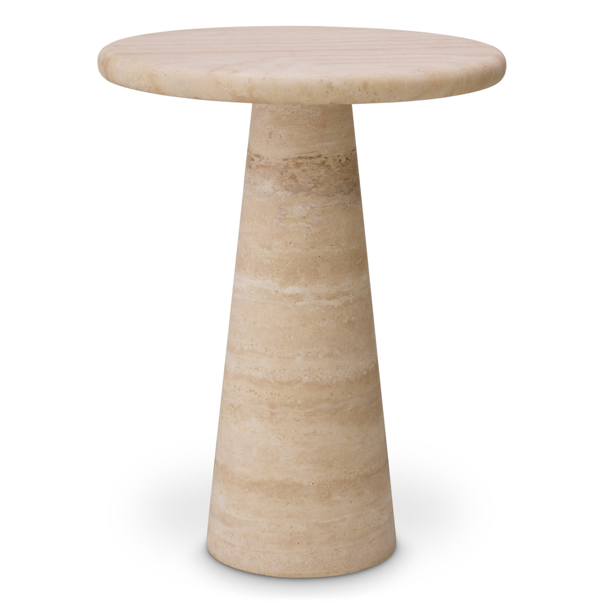 Bijzettafel Adriana - L - Travertine