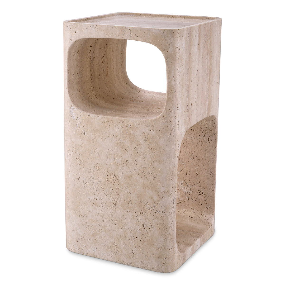 Bijzettafel Adler - Travertine