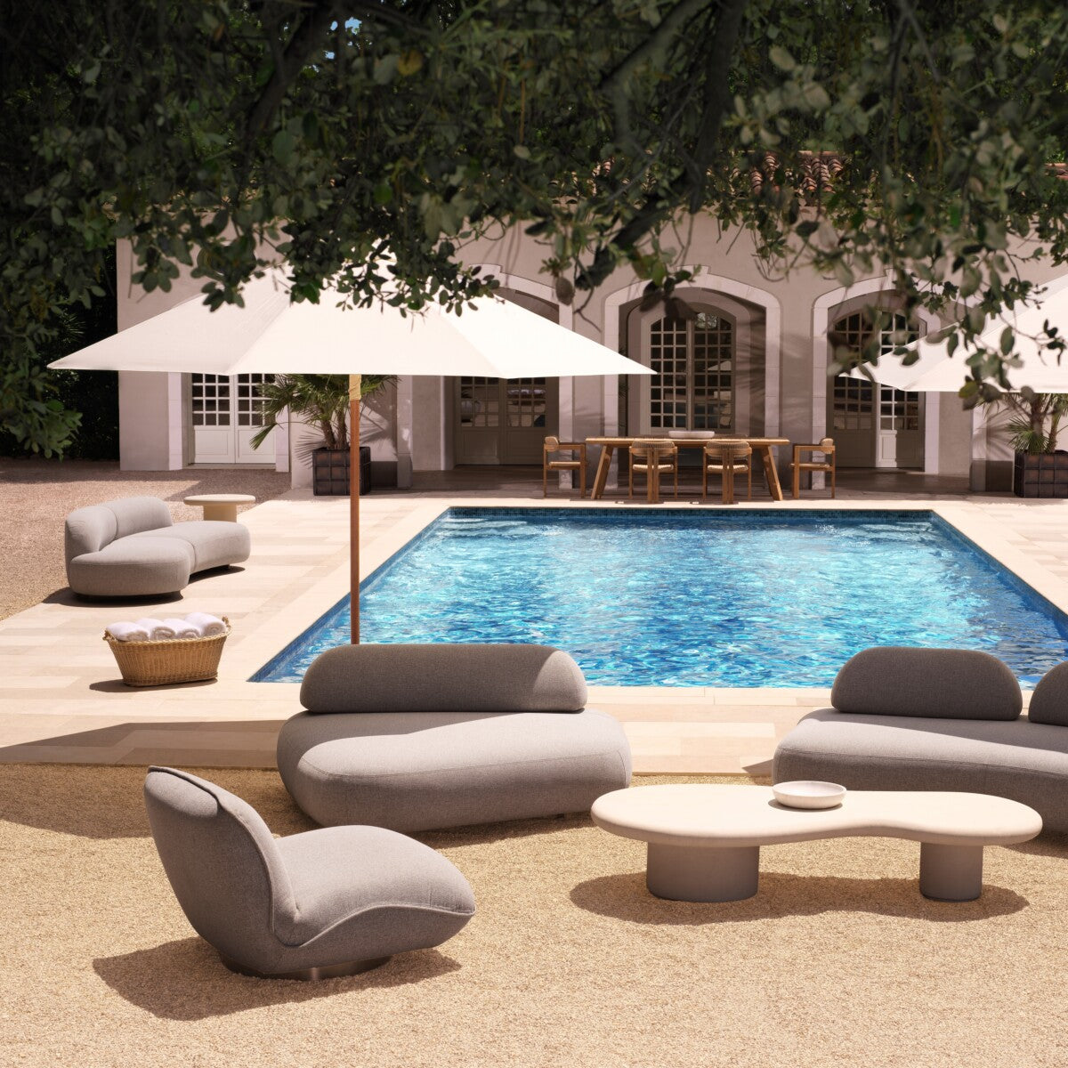 Tuinstoel Relax - Mauritius light grey