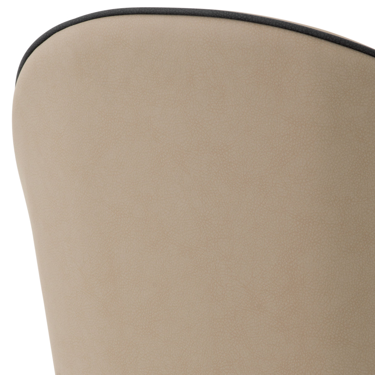 Eetkamerstoel Cooper - Beige faux leather (set van 2)