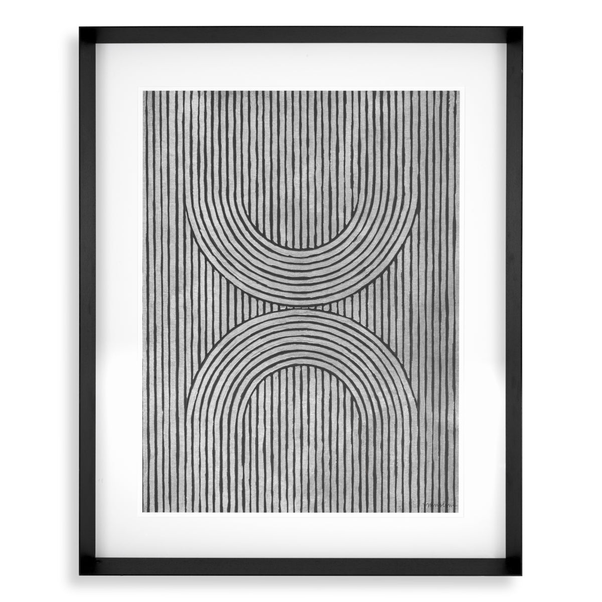 Print 'Cedar grooves' (set van 2)