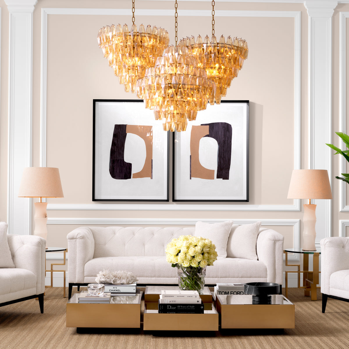 Print 'Cardboard cutouts' (set van 2)