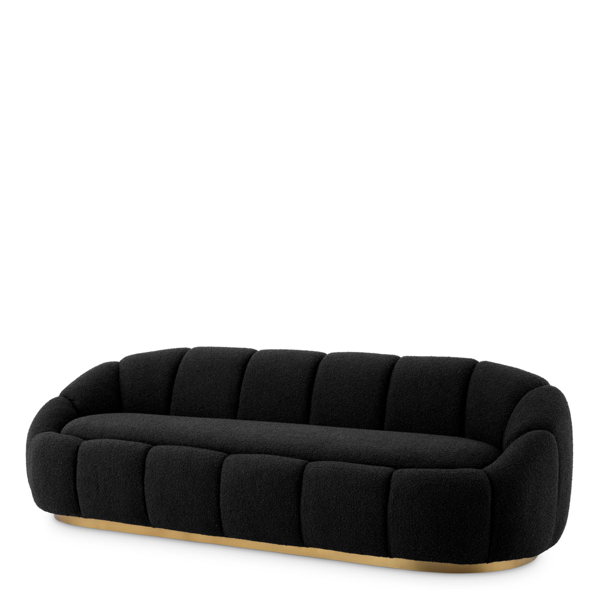 Sofa Inger - Bouclé black