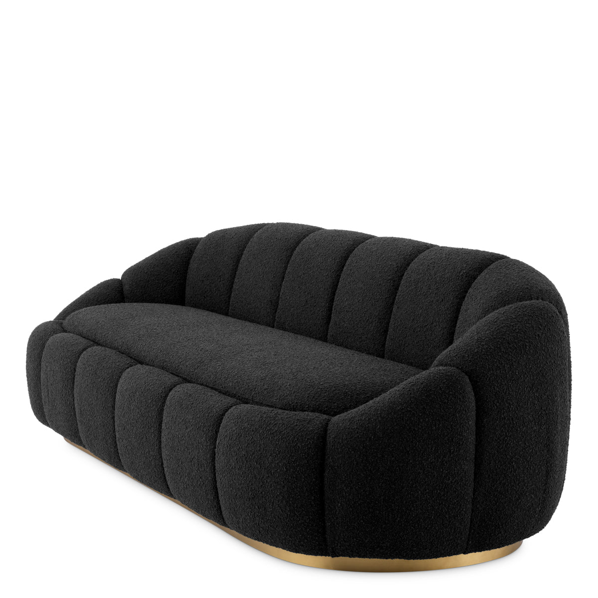 Sofa Inger - Bouclé black