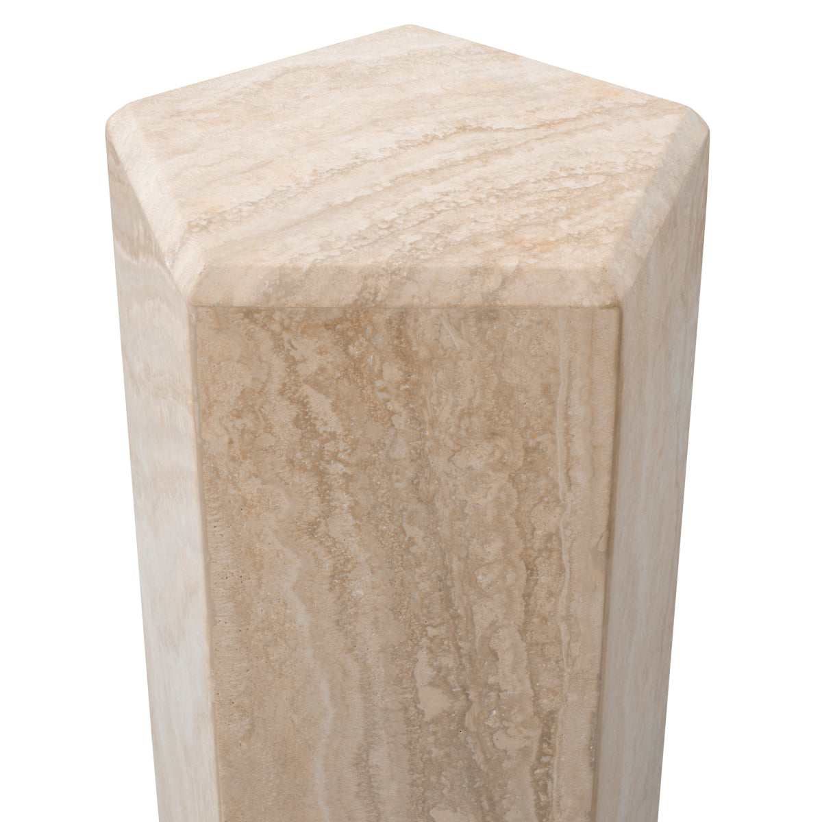 Zuil Cuneo - S - Travertine