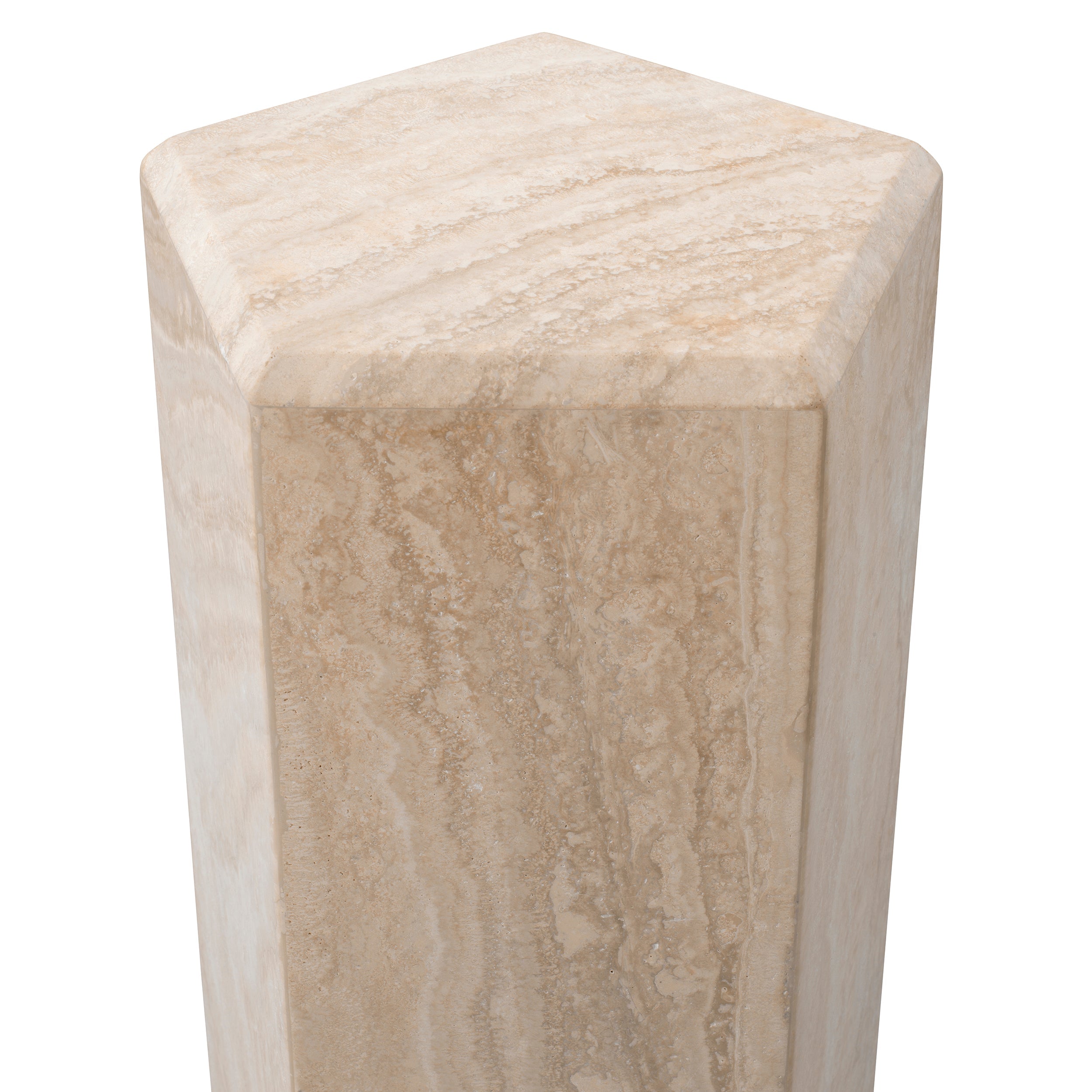 Zuil Cuneo - L - Travertine