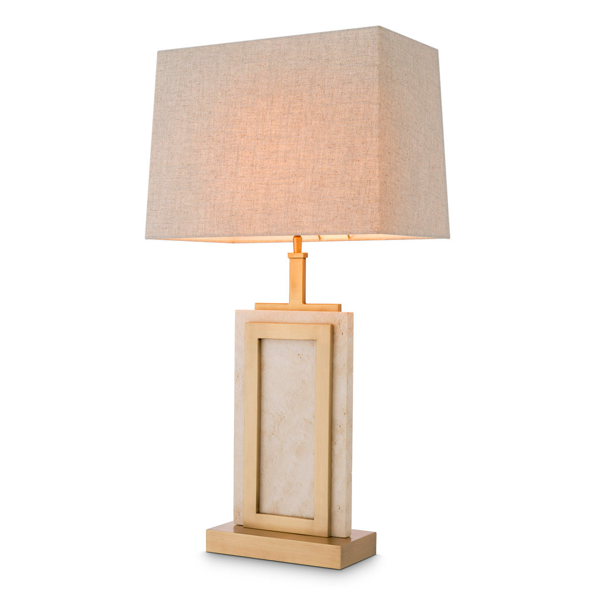 Tafellamp Murray - Travertine