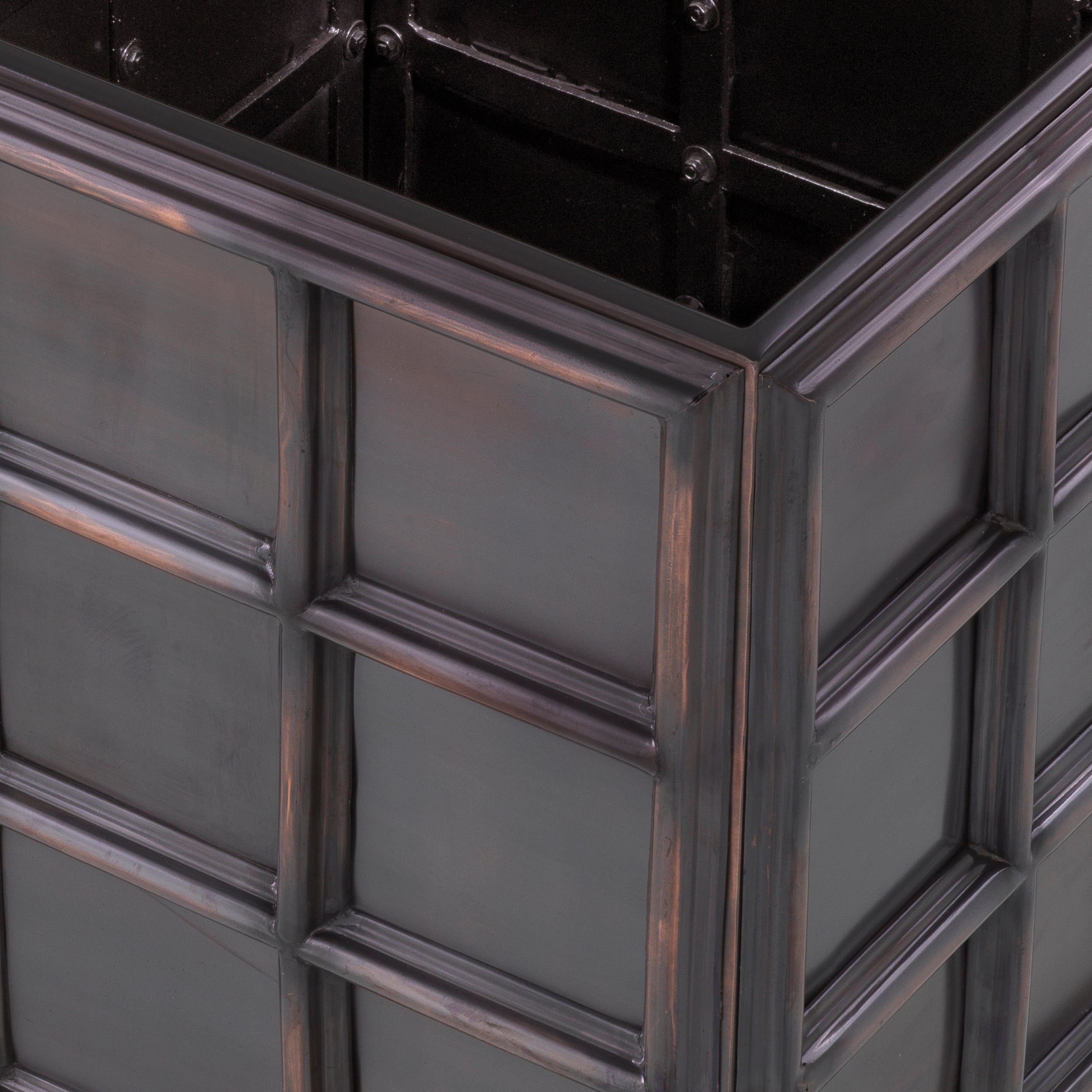 Plantenbak Grid S - Bronze