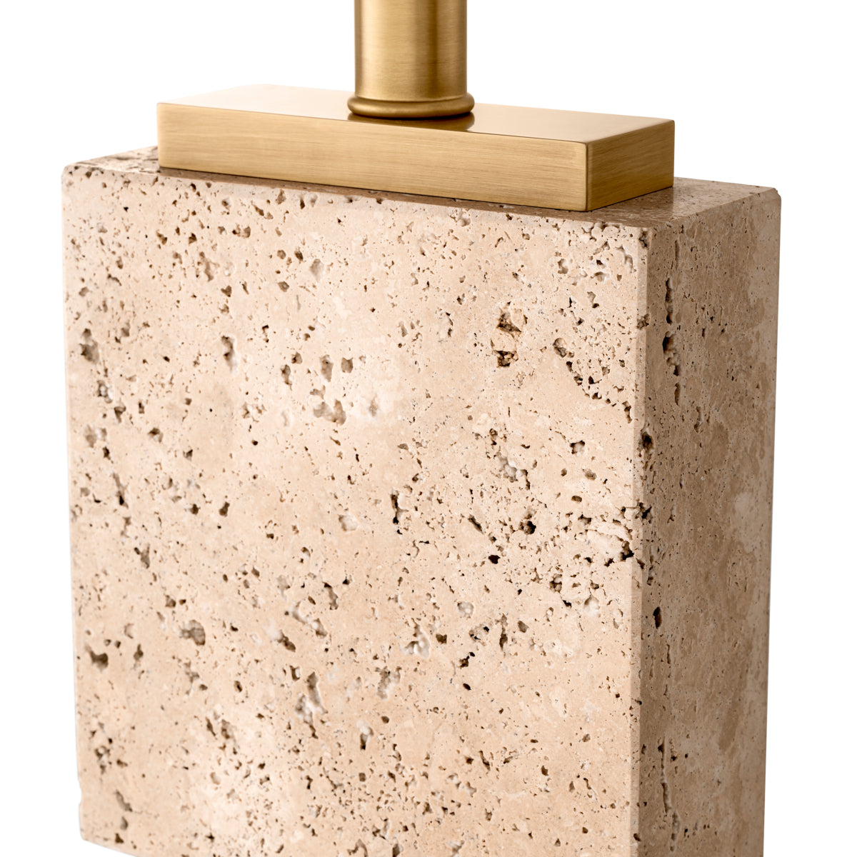 Tafellamp Newton - L - Travertine