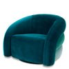 Fauteuil Novelle - Green velvet