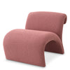 Fauteuil Vignola - Bouclé rose