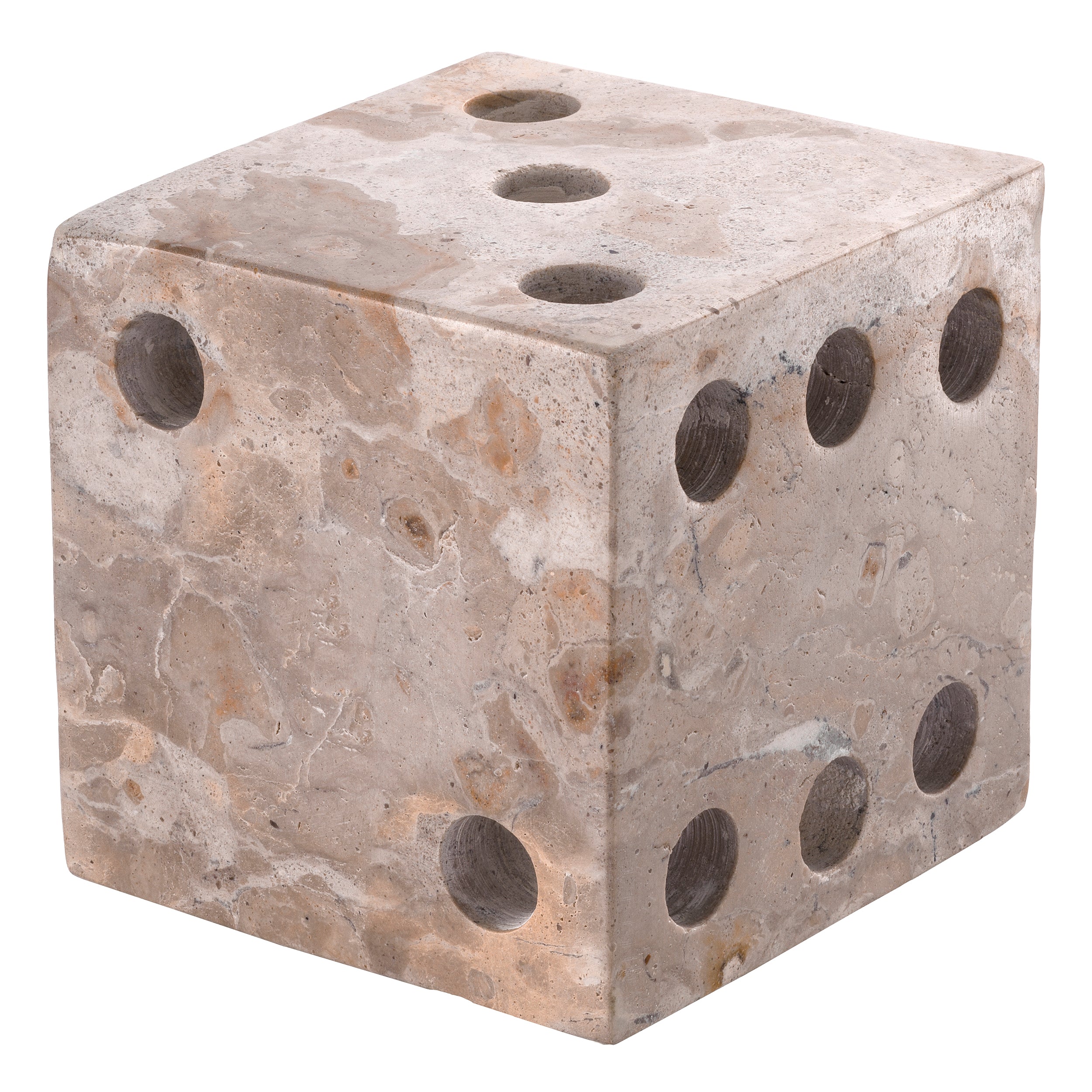 Tafelaccessoire Visa - Bruin marmer