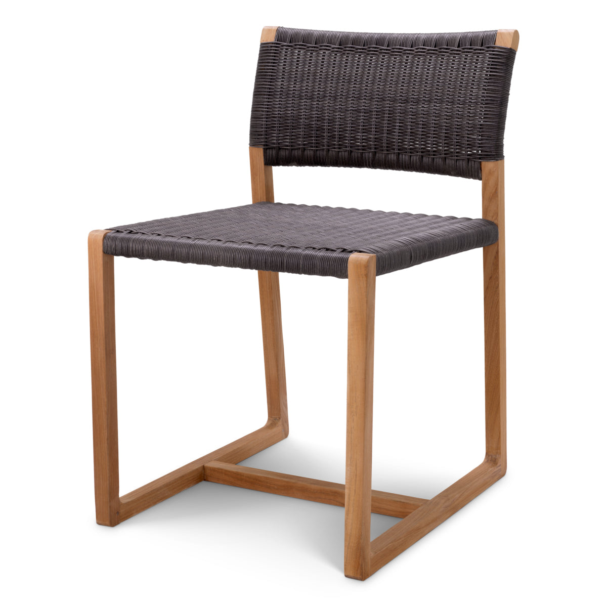 Buiten Eetkamerstoel Griffin - Black weave