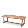 Buiten Eettafel Bell Rive - Natural teak