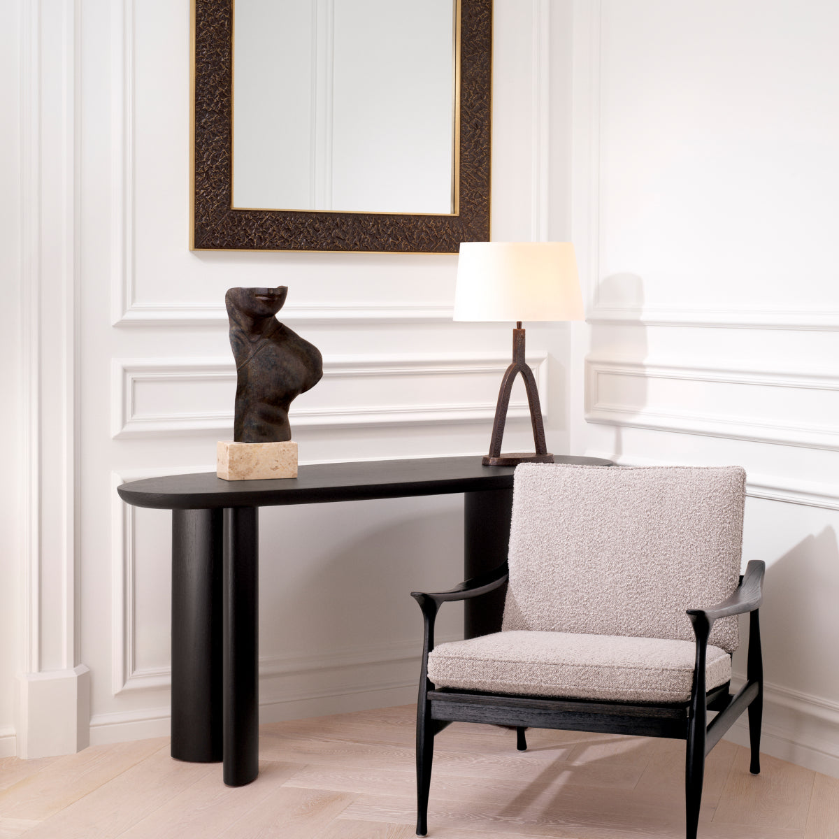Consoletafel Lindner - Black