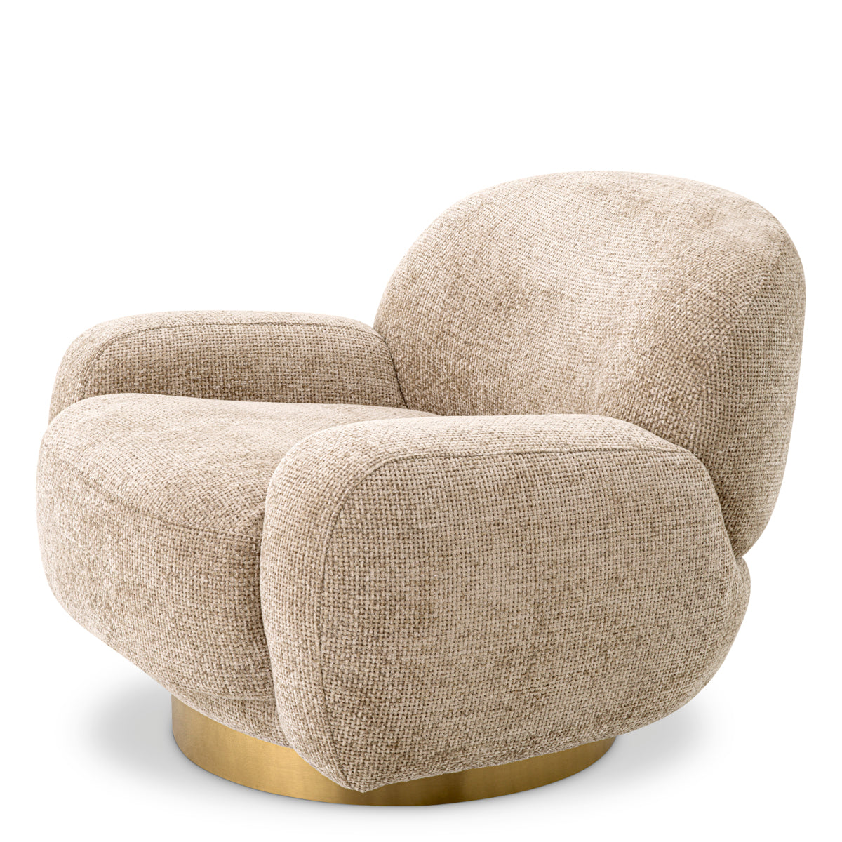 Draaifauteuil Udine - Lyssa sand