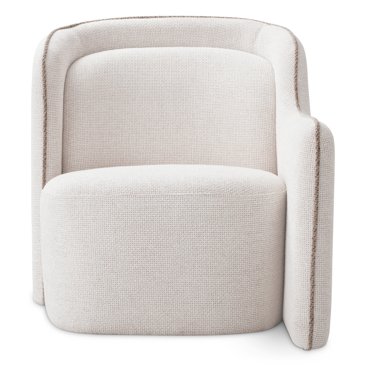 Fauteuil Barrier - Rechts - Lyssa off-white