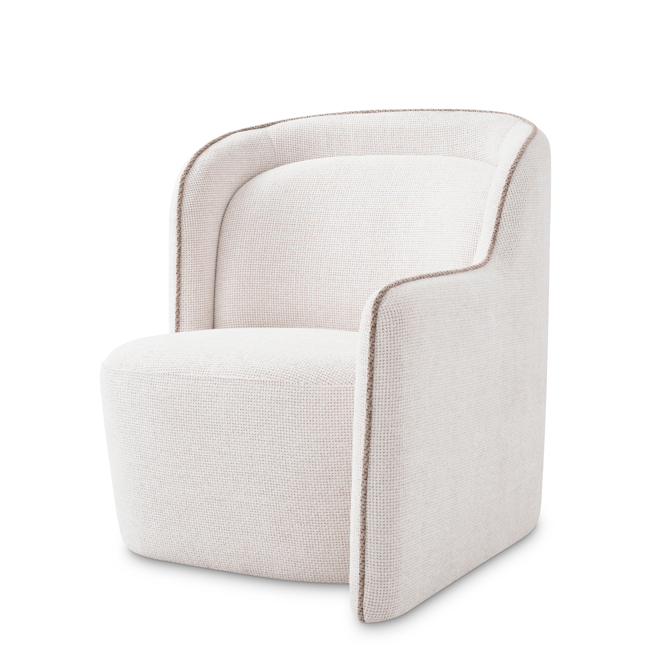 Fauteuil Barrier - Rechts - Lyssa off-white