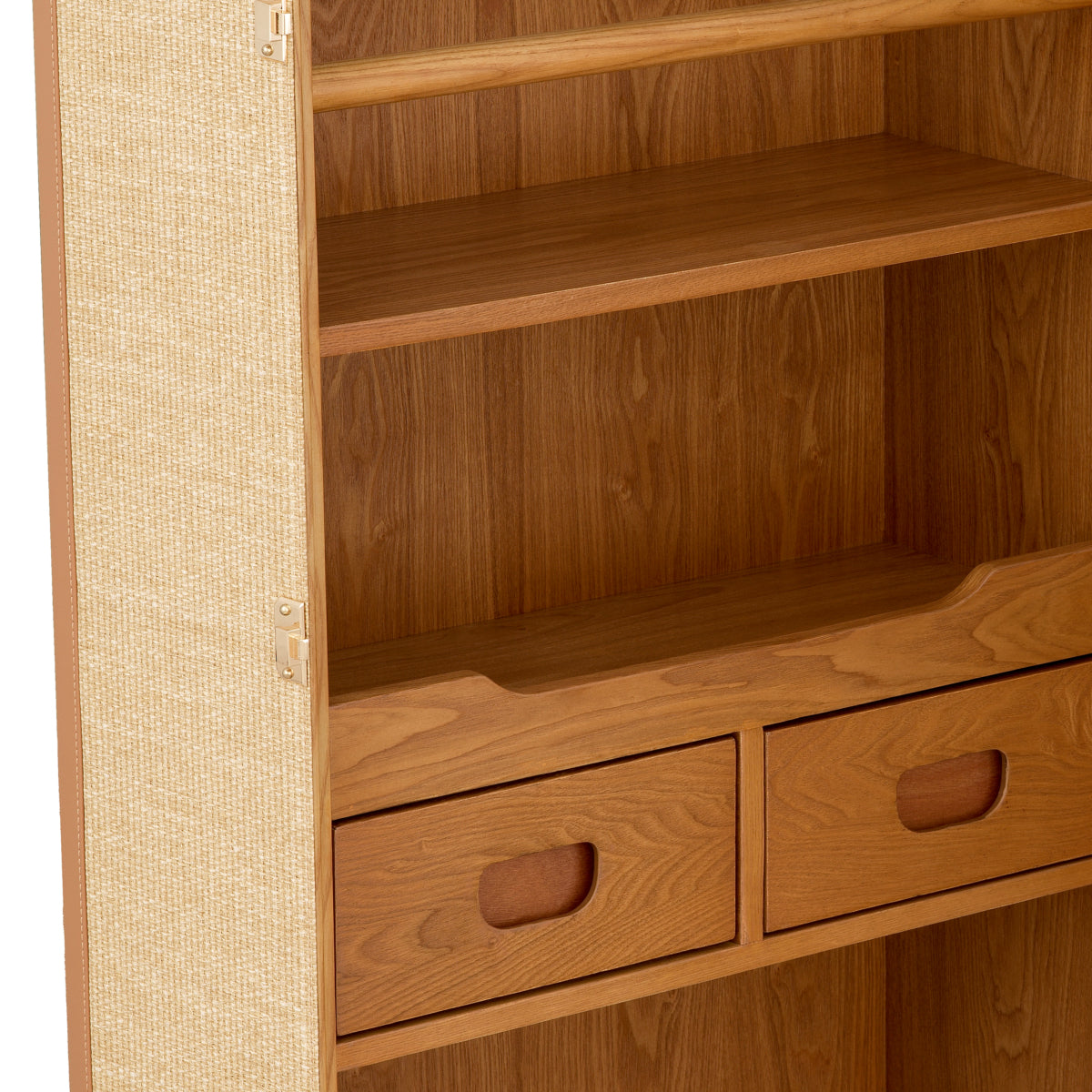 Wijnkast Martini Bianco - Rattan look