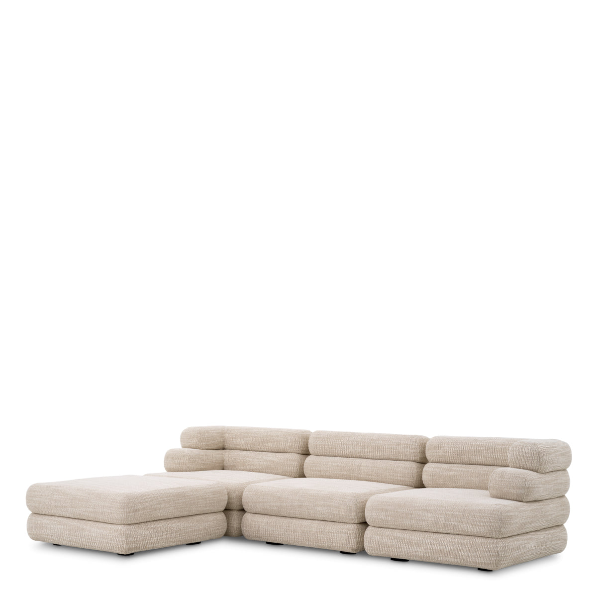 Modulaire bank Malaga - Skyward sand - Ottoman