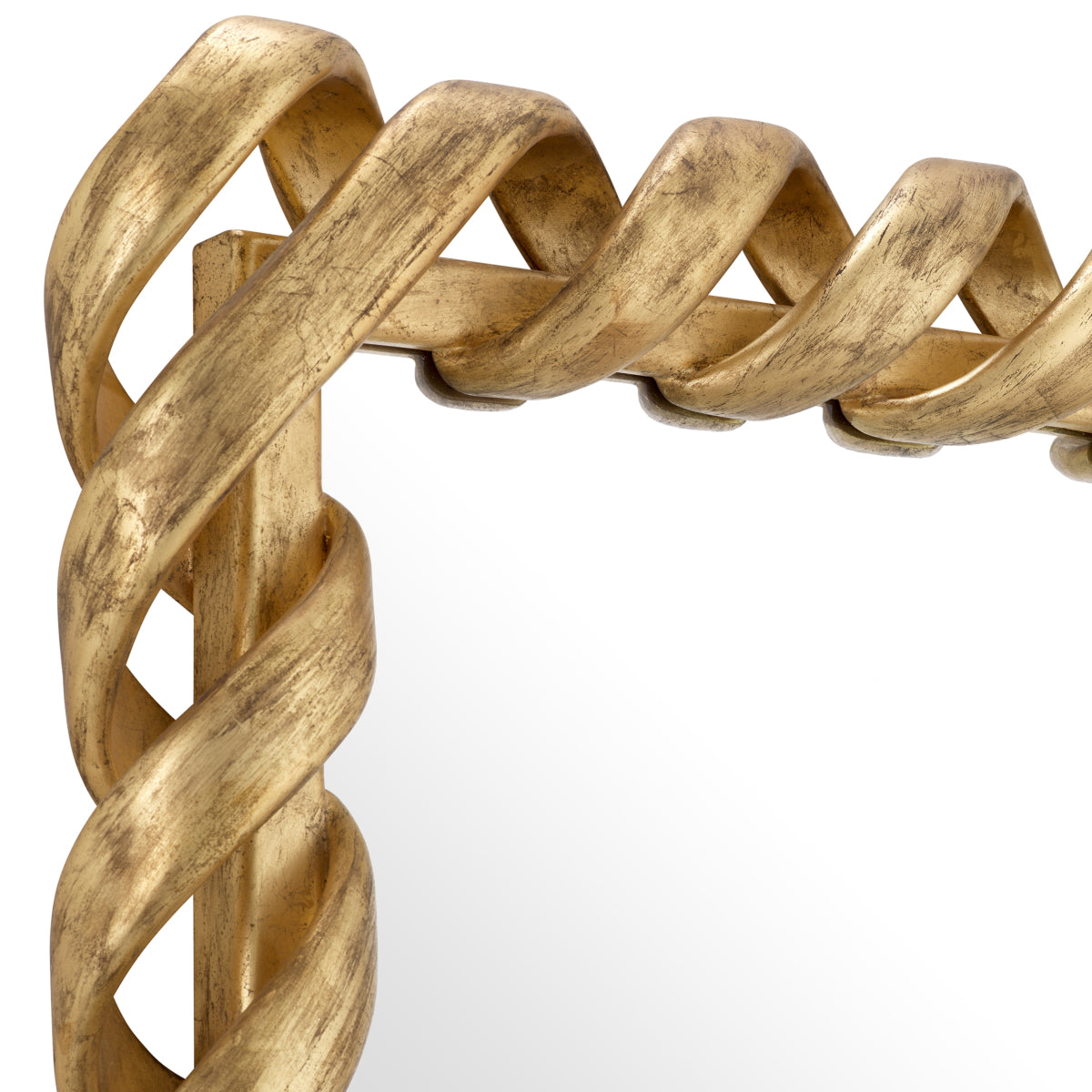 Spiegel Casone - Antiqued gold leaf