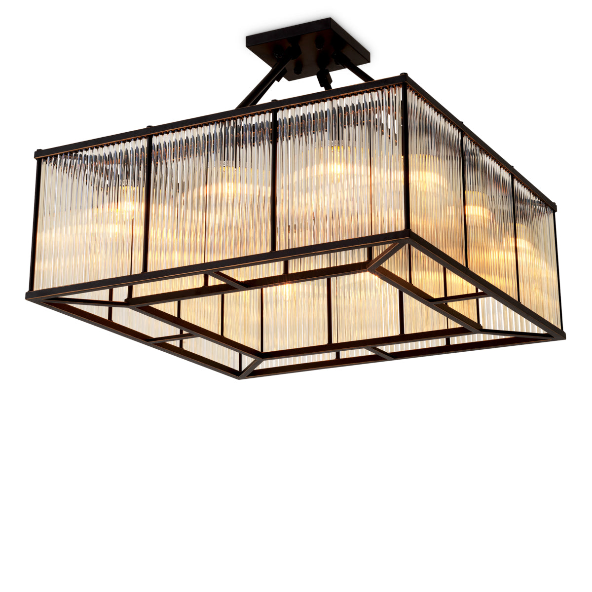 Plafondlamp Bernardi vierkant