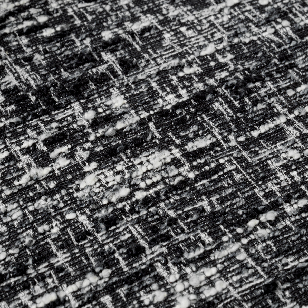 Eetkamerstoel Julio - Bouclé sonata black (set van 2)