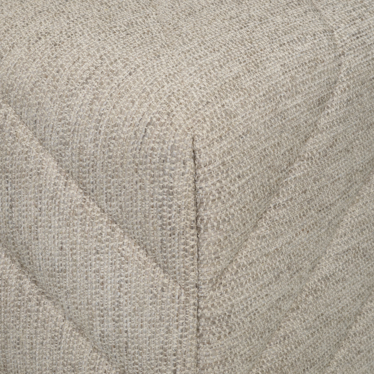 Poef Avellino - Splendor light grey